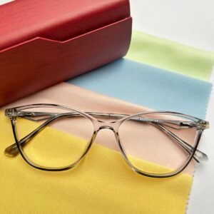 Premium Transparent Cat-Eye Eyeglasses for Women  | Lightweight Stylish Optical Frame