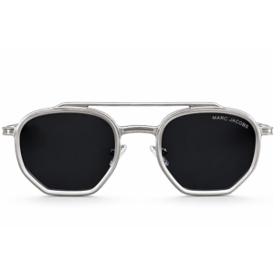 Marc Jacobs Geometric Silver Frame Sunglasses