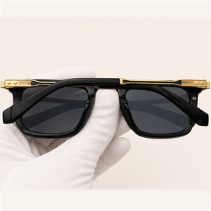 Dita Style Unisex Sunglasses front angle showing opposite side temple detail